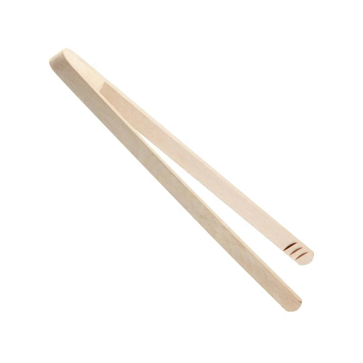 Pince à toasts hêtre 25cm - Chevalier - MaSpatule