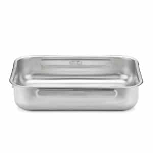 Plat à four Inox 25X19cm STEEL PAN