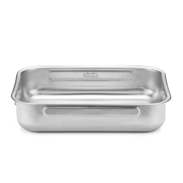 Plat à four Inox 25X19cm STEEL PAN