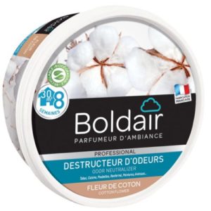 Destructeur d'odeurs Fleur de coton 300g BOLDAIR