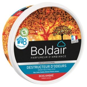 Destructeur d'odeurs Bois ambré 300g BOLDAIR