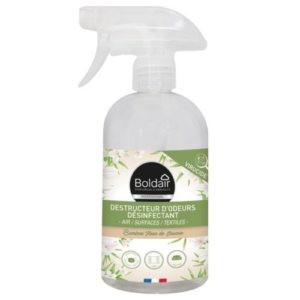 Destructeur d'odeurs désinfectant - Bambou Jasmin - 500ml BOLDAIR