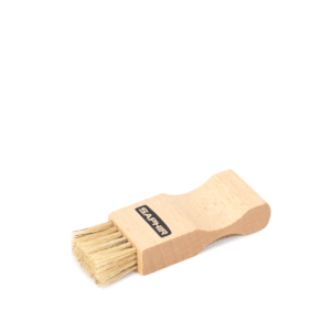 Brosse Pommadier Soie naturelle blanche SAPHIR