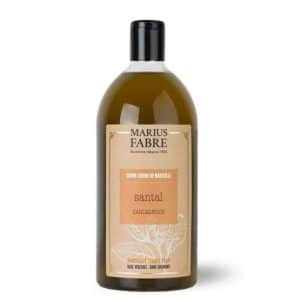 Savon liquide de Marseille - Santal 1L MARIUS FABRE