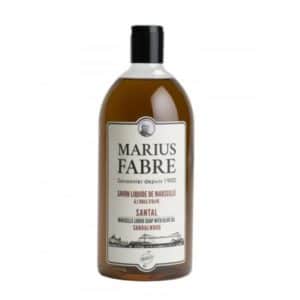 Savon liquide de Marseille - Santal 1L MARIUS FABRE