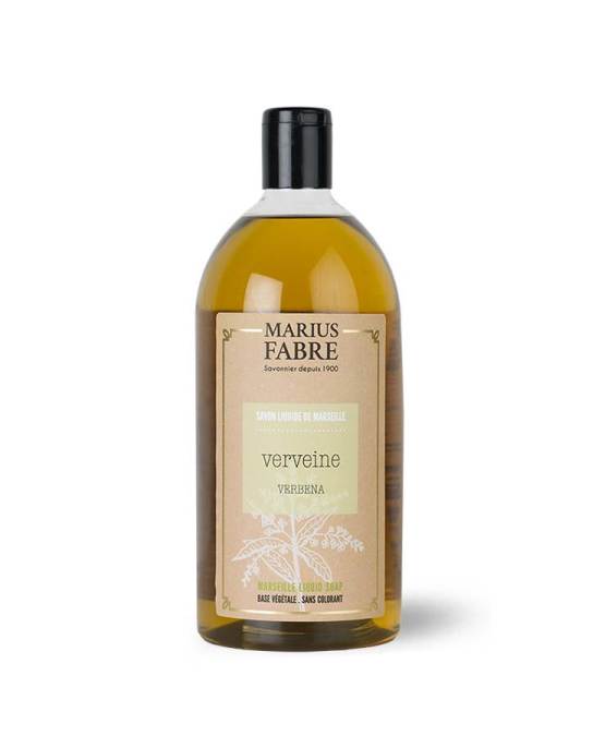 Savon liquide de Marseille - Verveine 1L MARIUS FABRE