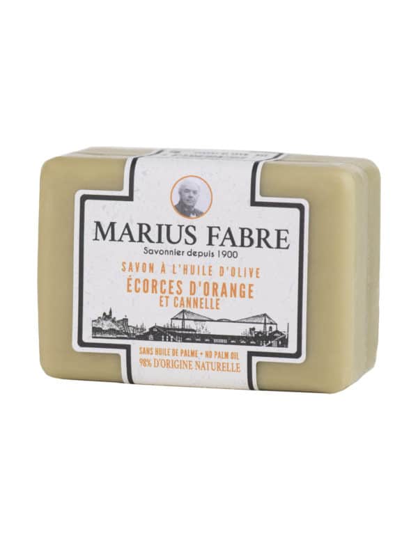 Savon parfumé - Écorces d'orange & Cannelle 100g MARIUS FABRE
