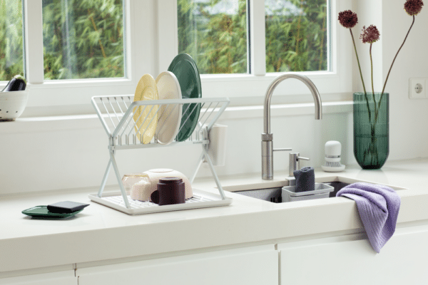 Égouttoir pliant à vaisselle compact - Gris clair BRABANTIA – Image 2