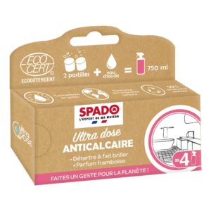 Pastilles Anti-calcaire Ultra dose Ecocert X8 SPADO