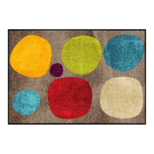 Tapis Broken Dots Colourful 50X75cm SALONLOEWE EFIA