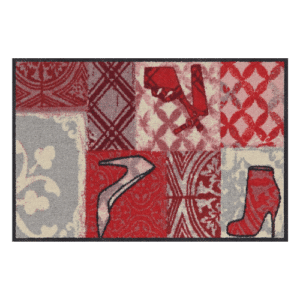 Tapis Ornament Shoes Red 50X75cm SALONLOEWE EFIA