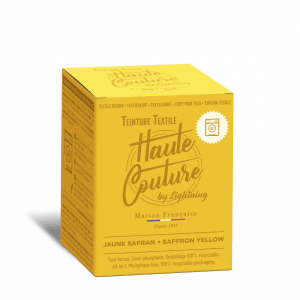 Teinture textile - Jaune safran 350g HAUTE COUTURE