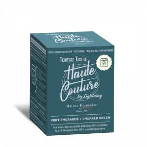 Teinture textile - Vert émeraude 350g HAUTE COUTURE