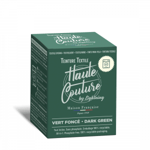 Teinture textile - Vert foncé 350g HAUTE COUTURE