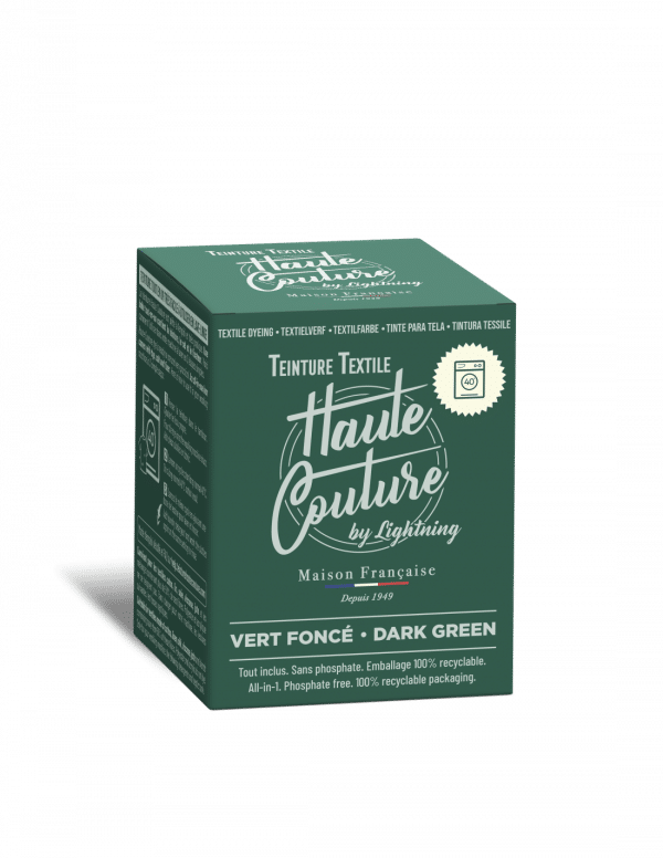 Teinture textile - Vert foncé 350g HAUTE COUTURE