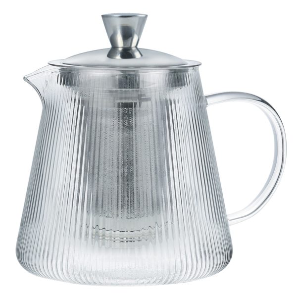 Théière en verre Darjeeling 0,8L CRISTEL