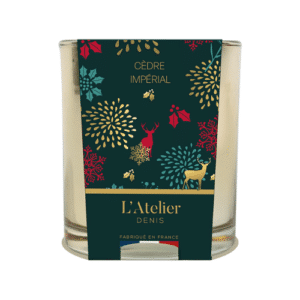 Bougie parfumée Cèdre impérial 180g ATELIER DENIS