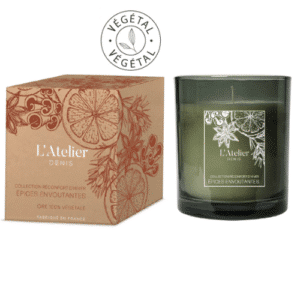 Bougie végétale parfumée Epices envoutantes 150g ATELIER DENIS