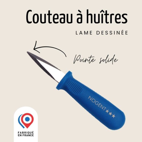 Couteau à huitres - Bleu NOGENT – Image 2