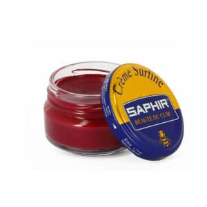Cirage Crème Surfine Pommadier 50ml SAPHIR - 12-Rouge Hermès