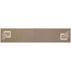 Tapis Bike Parking taupe 40X190cm SALONLOEWE EFIA