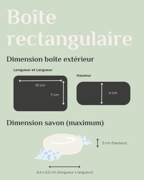 Boîte à savon - Vert tilleul MAMIK – Image 3
