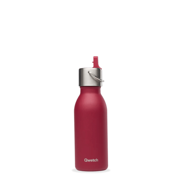 Bouteille isotherme Kids 350ml - Grenat QWETCH