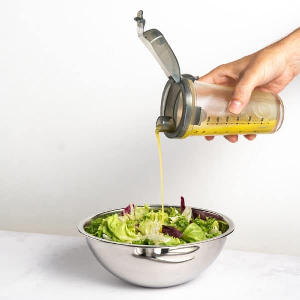 Shaker à vinaigrette gradué en verre 300ml OLIPAC – Image 2