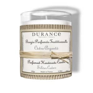 Bougie parfumée - Cèdre argenté 180g DURANCE