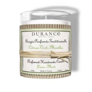 Bougie parfumée - Citron vert & Menthe 180g DURANCE