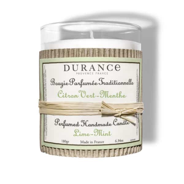 Bougie parfumée - Citron vert & Menthe 180g DURANCE