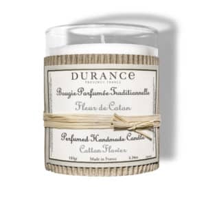 Bougie parfumée - Fleur de coton 180g DURANCE