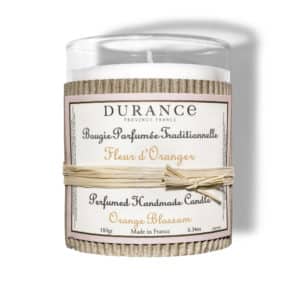 Bougie parfumée - Fleur d'oranger 180g DURANCE