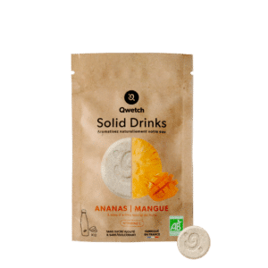 Pastilles d'aromatisation Solid Drinks Ananas - Mangue QWETCH