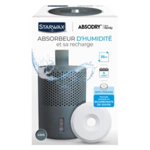 Absorbeur d'humidité Absodry - Gris STARWAX