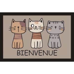 Tapis velvet - Cats #2 45X75cm MERCURY