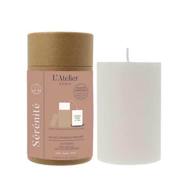 Bougie végétale parfumée Sérénité 400g ATELIER DENIS
