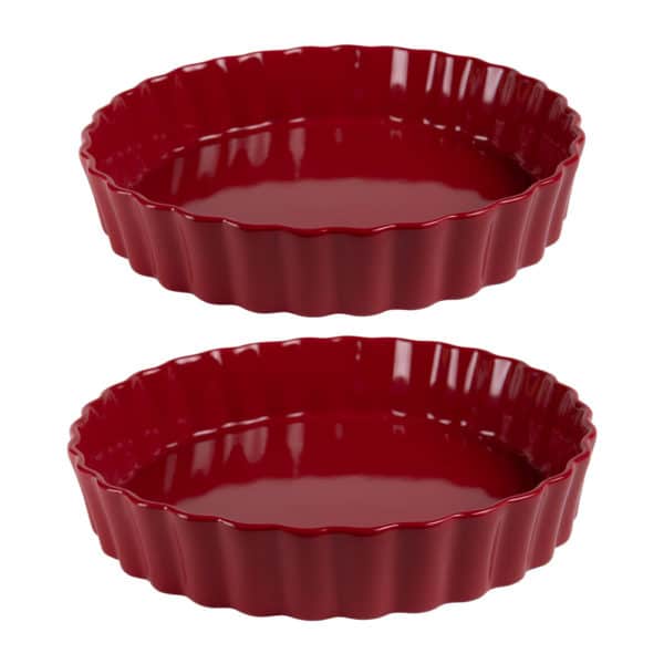 Lot de 2 tourtières - Rouge TABLE PASSION – Image 2