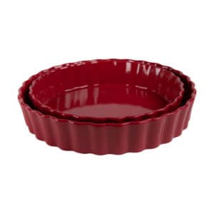 Lot de 2 tourtières - Rouge TABLE PASSION