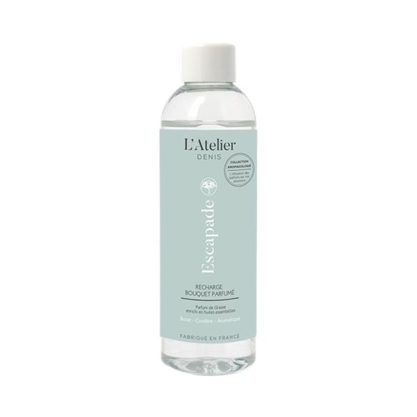 Recharge pour bouquet parfumé Escapade 180ml ATELIER DENIS