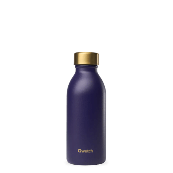 Bouteille isotherme Icon 500ml - Violet & Or QWETCH