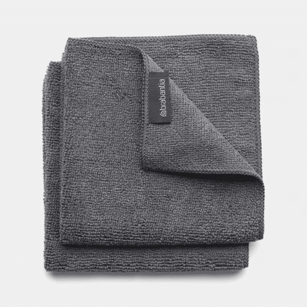 Chiffons de nettoyage - Gris foncé X2 BRABANTIA