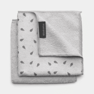 Chiffons de nettoyage - Gris clair X2 BRABANTIA