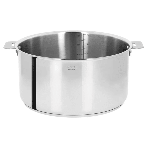 Casserole inox Casteline amovible 18cm CRISTEL
