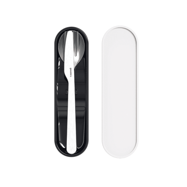 Couverts de voyage Inox - Store & Go - Blanc GUZZINI