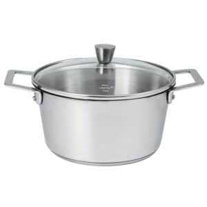 Faitout inox avec couvercle - 1826 CRISTEL - 20 cm