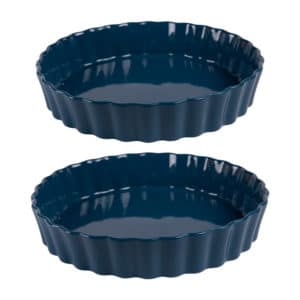Lot de 2 tourtières - Bleu TABLE PASSION