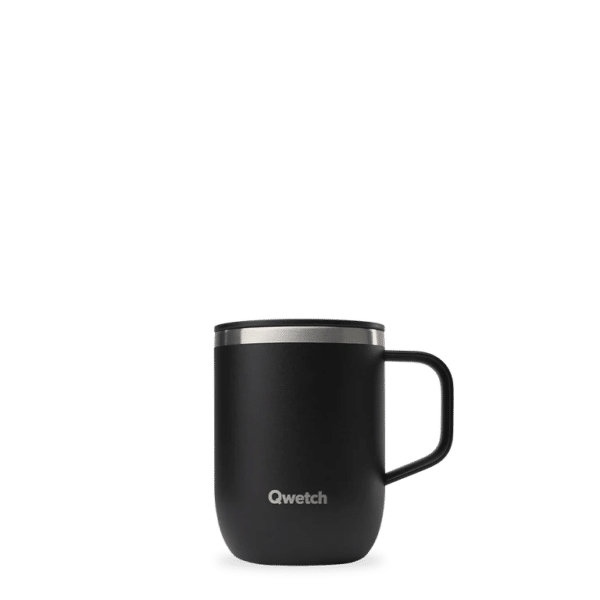 Mug isotherme 350ml - Noir QWETCH