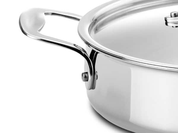 Cocotte basse inox Supreme Pro - 24cm SILAMPOS – Image 2