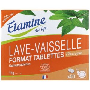 Tablettes lave-vaisselle - Classique X50 ÉTAMINE DU LYS
